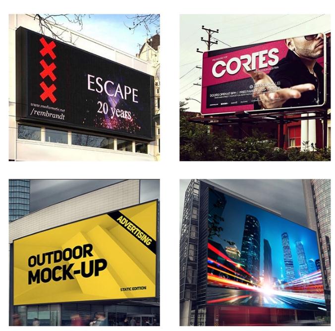 Aluminum Led Video Wall Screen P10 Hd Commercial Ip65 High