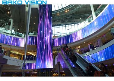 HD P3 indoor Fixed Led Display with Nationstar Leds for Shopping Centre