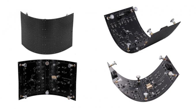 Creative Flexible LED Display Large Format Board Seamless Panel 0