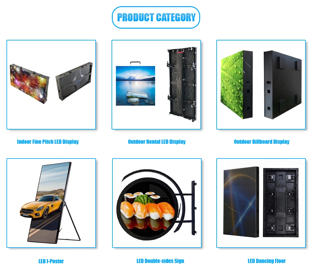 P3.91 Indoor LED Display Screen Video Wall Excellent Color Uniformity