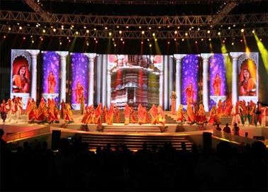 High Resolution Stage Rental LED Display Gray Scale 16bit Pixel Failure Less Than 0.0003