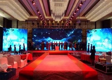 P4.8 Performance Stage Rental LED Display With 500X500mm Cabinet Compatibility