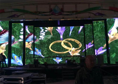 Indoor Rental LED Display Concert Led Wall Display Screen , High Contrast Ratio P4 Indoor Led Display