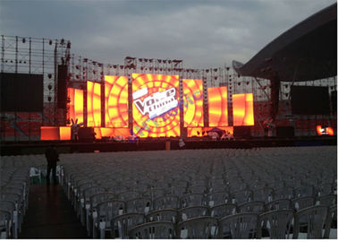 SMD3535 P6.25 Outdoor Rental LED Display Screen For Stadiums 1/10 Scan