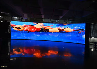 Wide Viewing Angle Indoor Rental LED Display , High Resolution 5mm Led Screen