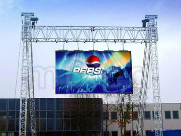 P5.95 Seameless Outdoor Rental LED Screen Wide Viewing Angle Die - Casting Panel Material