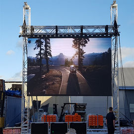 Full Colour Led Video Wall Rental , Outdoor Led Screen For Car Show / Stage