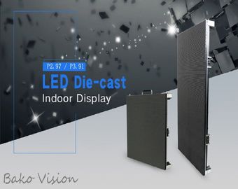 P2.97mm Indoor Led Display High Resolution High Refresh Rate Video Wall Wide Viewing Angle for Event Shopping Mall