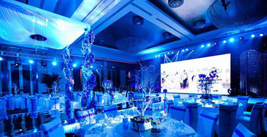 Full Color Indoor Rental LED Display High Contrast Ratio Fast Installation For Wedding