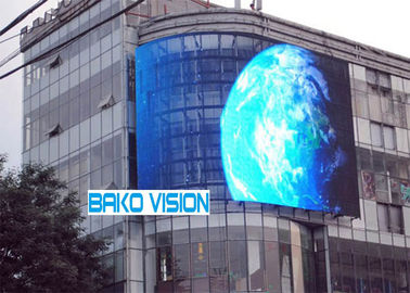 Waterproof Outdoor Fixed LED Display Building Facade Video Curtain