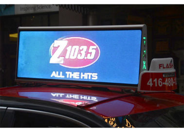 5000nits Brightness P2.5 Double Sides Taxi Ads Display