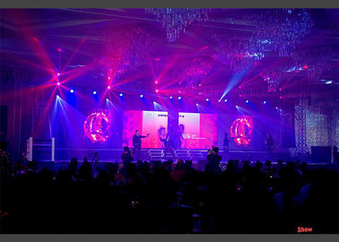 Advertising HD Indoor Rental LED Display Full Color 1000 Nits 500*1000mm Cabinet