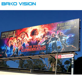 5mm Pixel Pitch Led Billboard Screen , IP67 Outdoor Smd Led Screen 6500cd/m2