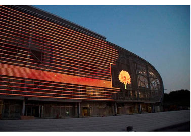 light weight P15.625 DIP Led Curtain Display Panels for Media facade