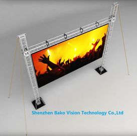 Fanless Rental Outdoor LED Display 4.81mm Pixel Pitch Full Color Light Weight