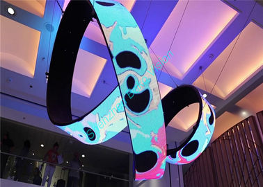 P2.5 P3 P4 Bendable flexible LED Display with Soft Rubber Module for Creative Design