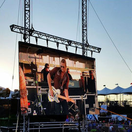 Super lightweight Outdoor Rental LED Display High definition for show stage rental