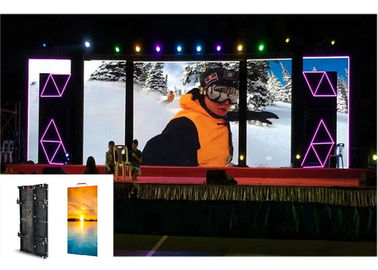 High Resolution Indoor Rental LED Display SMD 1920Hz 3.91mm Physical Pitch Curved