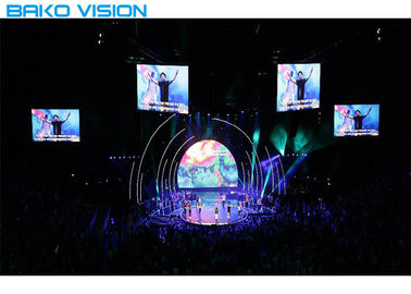 Indoor Rental LED Display Lightweight SMD Led Video Display Board , Aluminum Video Wall Panel 1R1G1B 2880Hz