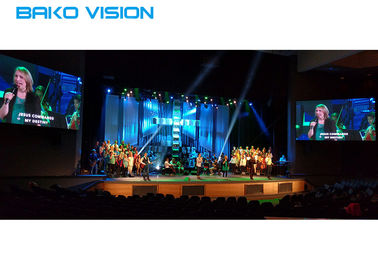 Indoor Rental LED Display P3.91 Video Wall SMD2121 For Church / Worshop