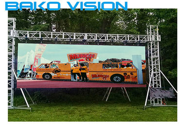 5500 Nits High Brightness Outdoor Rental Video Display , Stage LED Screen P4.81