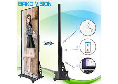 HD P2.5 Indoor Plug And Play Indoor LED Poster Portable Digital Mobile Event