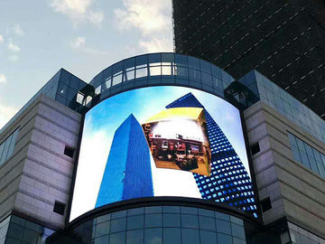 Outdoor Billboard Led Display Full Color Front Service For Advertising Sign