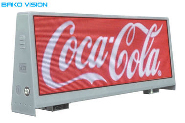 Taxi Top LED Sign P5 Double Sided Car Roof LED Screen 960x320mm Aluminum Waterproof Cabinet 3G/4G WiFi