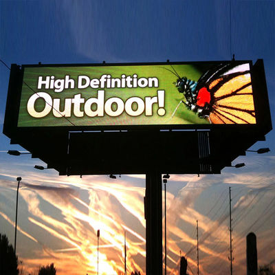 6500 Nits P4/P6 Outdoor Fixed Led Display For Commercial Ads Beside Highway