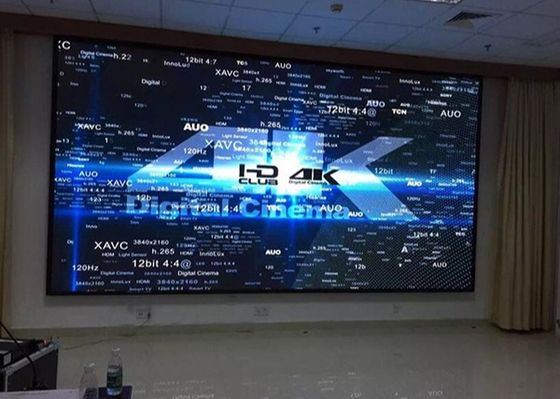 Small Pitch P1.579mm Indoor LED Display Screen HD 480x480mm For Meeting Room