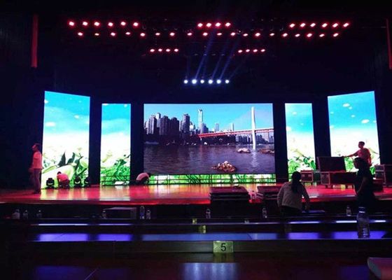 Full Color P3.91 Indoor Rental LED Display Screen For Stage Performance