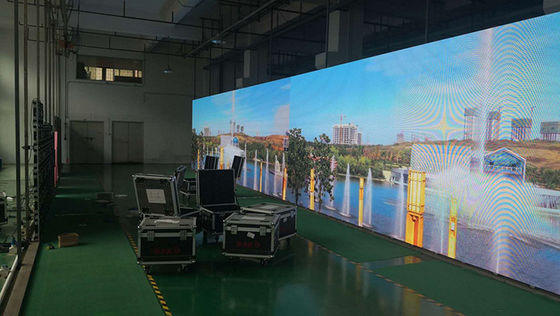 Full Color SMD1010 HD LED Display Indoor Wall Mounted LED Screen For Control Room