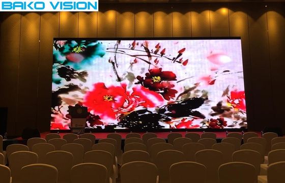 High Brightness P5mm Indoor Fixed LED Display Wall Panel For Hall Bar