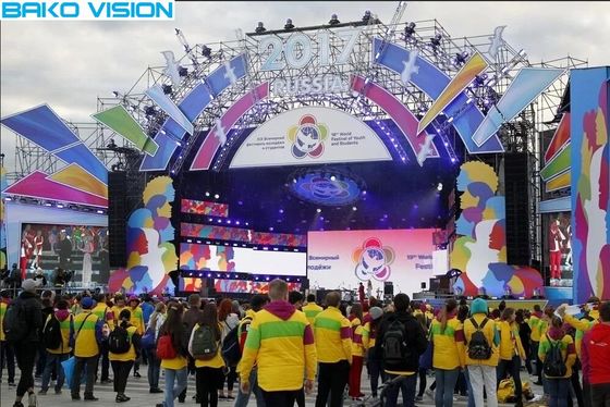 2.97mm Pixel Pitch IP65 Outdoor Rental LED Display For Concert Stage