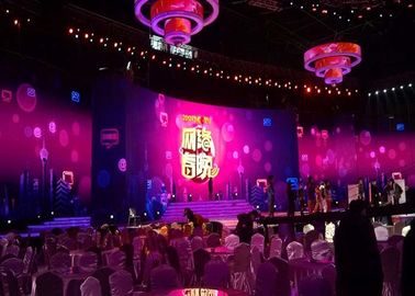 IP40/IP21 Protection Indoor Rental LED Display For Stage Show Easy Installation