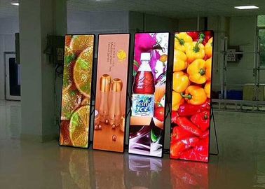 Digital Ultra Thin 1080P Led Advertising Player , Commercial Poster Display 600~800nits