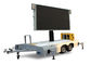 Full Color P8  Mobile Led Truck , Mobile Led Display Trailer With 1280*960mm Cabinet