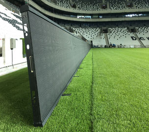 Outdoor Waterproof Stadium Sports Perimeter LED Display P8 P10 P16 Aluminium Material