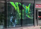 Light weight P10.4 Transparent led screens with 100x50cm Panel for media facade