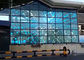 Light weight P10.4 Transparent led screens with 100x50cm Panel for media facade