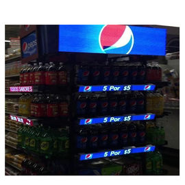 Full HD Digital Strip Indoor Led Display Screen Shelf Integration System For Commdity