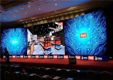 P3.91 P4.81 Indoor Back Service LED Rental Screen With High Refresh IC Hanging Bar And Frame For Concert