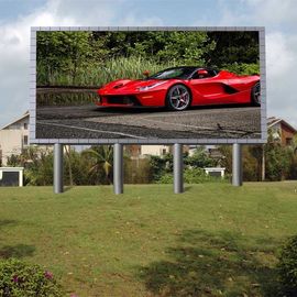 SMD3535 Outdoor Fixed LED Display Customized P10 Full Color 65000 Nits Brightness