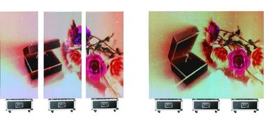 Foldable Indoor Full Color Led Display Super Slim Lightweight 2 Years Warranty