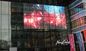 Outdoor Fixed Curtain See Through Led Screens High Transparency Waterproof IP67