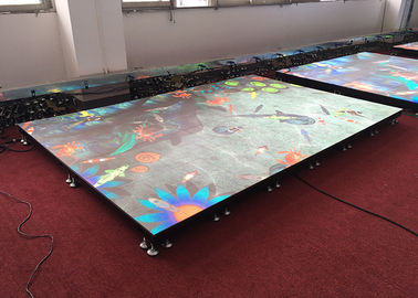 P3.91 Digital Dance Floor LED Screen Touch Modules SMD For Ground Projection