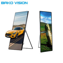 High Definition Video Screen Poster LED Display P2.5 SMD2121 P2.5mm With Wheel