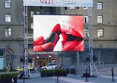 Front / Rear Service Outdoor Rental LED Display High Brightness With CE Certification