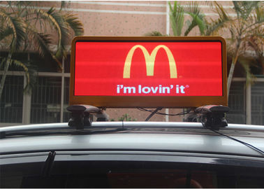 Digital Taxi Roof LED Advertising Billboards Waterproof Surpport USB/3G/4G/WIFI