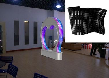 Curved Indoor Soft Led Screen Slim Modules 10W 1920Hz With Low Power Consumption